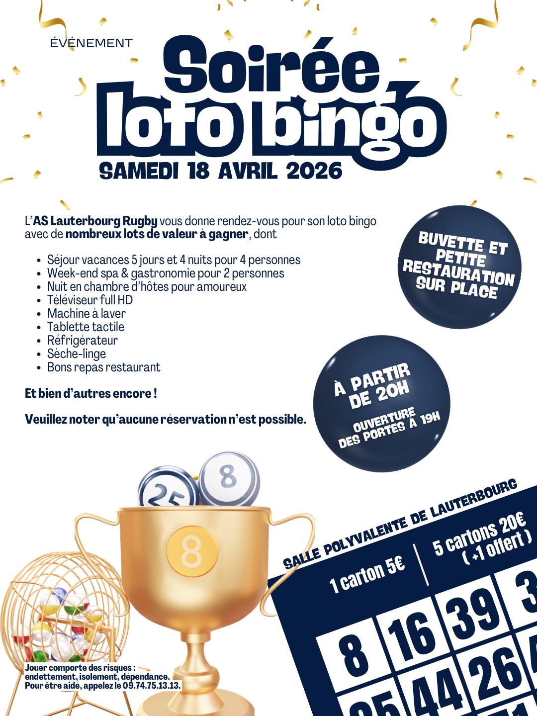 soir&eacute;e loto